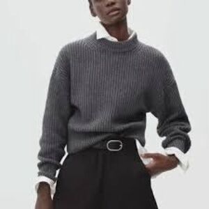 Everlane the Texture Cotton Crew - xs